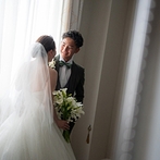 ベイサイド迎賓館　神戸：担当プランナーが当日もふたりに寄り添う一貫性。本番前に思いがけず高まった緊張もうまくほぐしてくれた