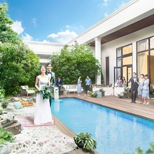 ガーデンヒルズ迎賓館 松本:【チャペルリニューアル完成】プール&ガーデン付貸切邸宅でゲストと笑顔溢れる1日