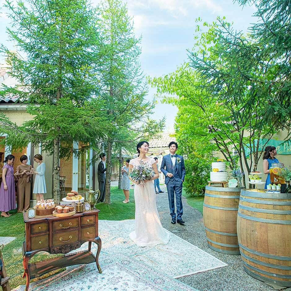 プライベートガーデンＷｅｄｄｉｎｇ　Ｌａ　ｐａｒｔｉｒ（ラ　パルティール）の写真