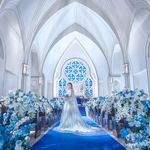 アニヴェルセル 白壁：花嫁が憧れる圧巻の大聖堂！自然光彩る全天候型空間で非日常を愉しむ貸切ウエディング