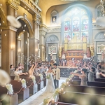 ノートルダム下関　Notre Dame SHIMONOSEKI：【JR下関駅徒歩1分】ステンドグラスに彩られた大聖堂とフロア貸切が叶う笑顔溢れる1日