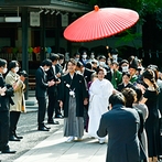 乃木神社・乃木會館：乃木坂駅徒歩すぐ。豊かな緑に包まれた神社で憧れの和婚を。希望を柔軟に受け入れてくれるスタッフも決め手