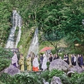 Royal Garden Palace 八王子日本閣：縁結びの神「出雲大社」の分祀に誓う、豊かな緑と滝の音に包まれる美しい結婚式