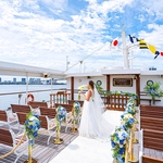 シンフォニークルーズウェディング：絶景×美食をゲストと楽しむクルーズウエディング！40名から一船まるごと貸切に！