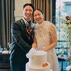 ザ ソウドウ ヒガシヤマ キョウト(THE SODOH HIGASHIYAMA KYOTO)：チェアスタイルや参加型イベントなどアットホームに。最後はゲスト全員と乾杯して笑顔で締めくくった