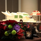 ホテルマリターレ創世　久留米：「和」をテーマに年配ゲストも楽しめる披露宴。愛車をモデルにしたウエディングケーキにふたりも大満足