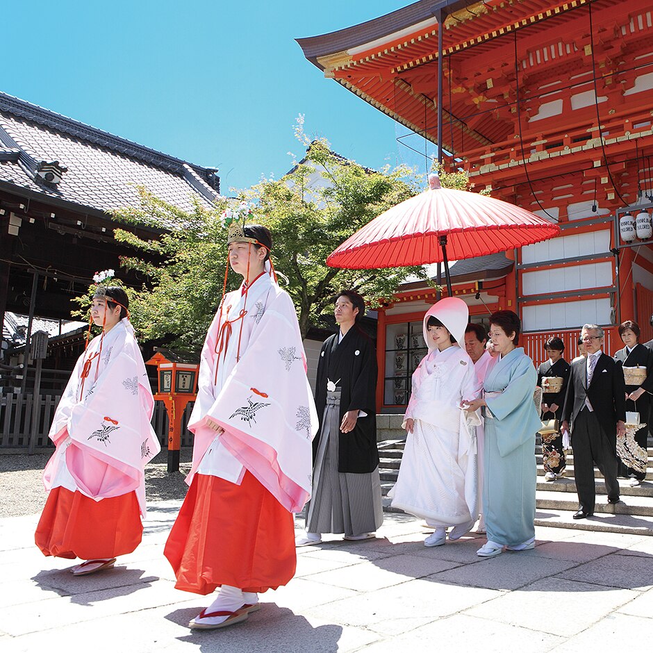 八坂神社　常磐新殿の写真