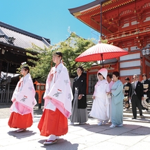 八坂神社　常磐新殿の結婚式