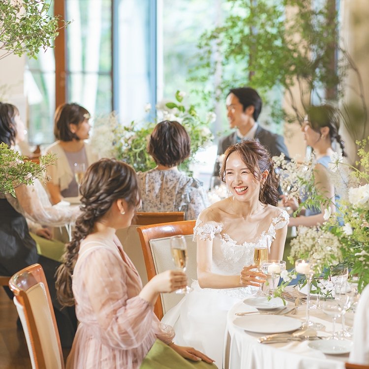 ジャルダン・ドゥ・ボヌールで理想の結婚式【ゼクシィ】