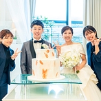 アルカンシエル luxe mariage 名古屋：会場選びの決め手のひとつにもなったスタッフの対応。笑顔の絶えないアットホームな結婚式に導いてくれた