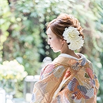 セントジェームスクラブ迎賓館仙台：どんな結婚式にしたいか、まずイメージを作ることが大切。和装の前撮りは当日のディスプレイに活用も