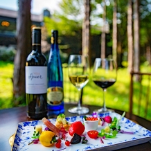 空の庭ウエディングの画像