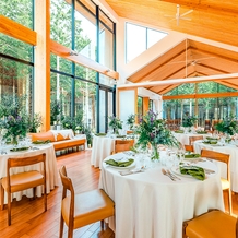 空の庭ウエディングの画像