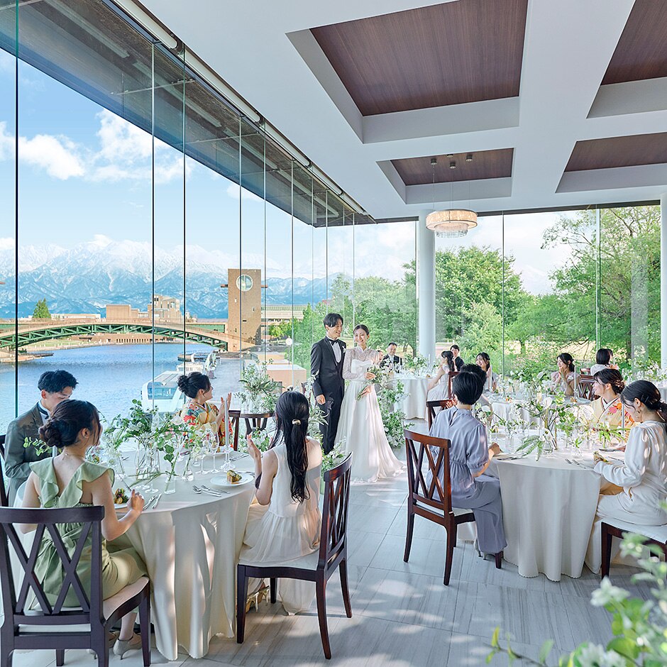 キュイジーヌ　フランセーズ　ラ・シャンス（環水公園内）の写真