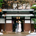 名古屋　河文：風情あふれる老舗料亭の雰囲気や美食に心惹かれて即決。和の空間ながらドレスが映えることもポイントだった