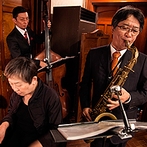 国指定重要文化財 旧松本邸（THE INDUSTRY CLUB OF WEST JAPAN）：美しい三重奏が響き渡る洋館で、大切なゲストをおもてなし。オリジナルロゴスタンプで統一感もばっちり！