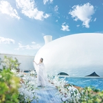 福岡　天神モノリス（ＦＵＫＵＯＫＡ　ＴＥＮＪＩＮ　ＭＯＮＯＬＩＴＨ）：【ふたりの記憶を紡ぐ純白のチャペル】水しぶきと光の煌めきが織りなす貸切邸宅へ