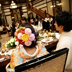 百花籠（ひゃっかろう）―Neo Japanesque Wedding―：ゲストにも丁寧に対応してくれたスタッフに感謝。余裕のあるスケジュールのおかげで、準備もスムーズに