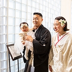 旧桜宮公会堂（国登録重要文化財）：子どものお披露目や神社挙式など、ふたりらしい結婚式をサポート。広々とした空間で充実のおもてなしを