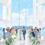 ハーバーテラス ＳＡＳＥＢＯ迎賓館：【佐世保駅徒歩2分】海＆空の絶景×貸切空間で自由な1日【新チャペルコーデ誕生】