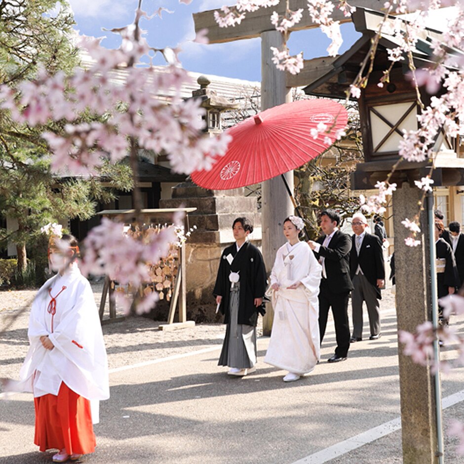 うつくしの杜　射水神社結婚式場の写真