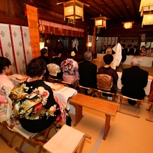 前鳥神社の結婚式