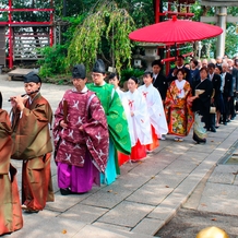 居木神社の結婚式