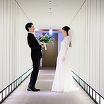 アンダーズ 東京（Andaz Tokyo）：緊張しないように事前に挙式の練習をしておくと安心。前泊や当日泊もできるホテルでの結婚式はおすすめ