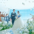 ザ　クラウンヴェール　ロータスベイ：幸せなシーンが映える純白のステージで、笑顔と祝福に満ちた結婚式を叶えよう！