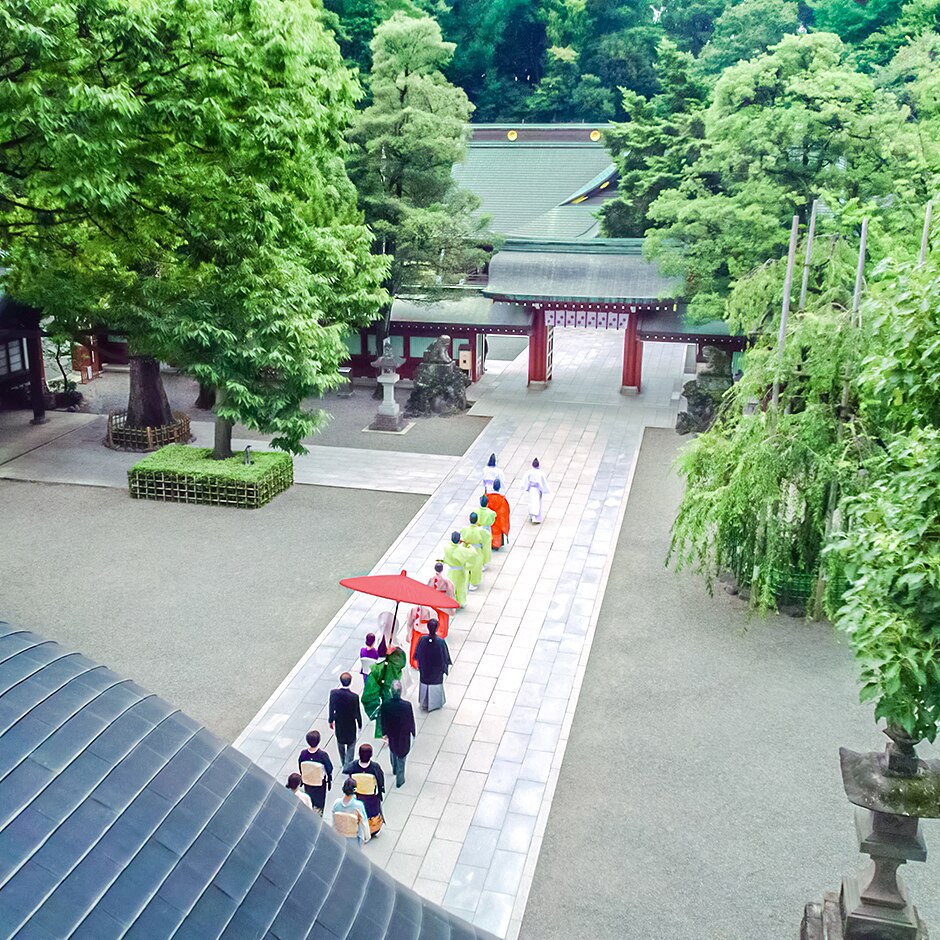 大國魂神社　結婚式場の写真