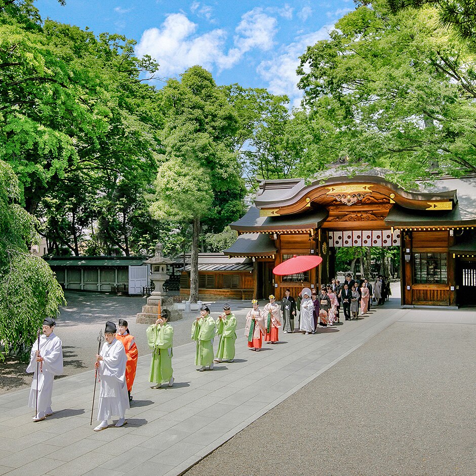 大國魂神社　結婚式場の写真