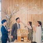 BLANC RIRE 大阪（ブランリール　オオサカ）：おしゃべりや写真撮影中心の、アットホームなパーティ。ケーキセレモニーでは親友の結婚をお祝いした