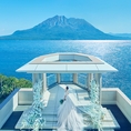 ＴＨＥ ＧＲＡＮＤ ＨＯＵＳＥ（グランドハウス）：《お得な1軒目来館が人気》桜島×海の絶景リゾート！船上のような舞台で祝福の門出