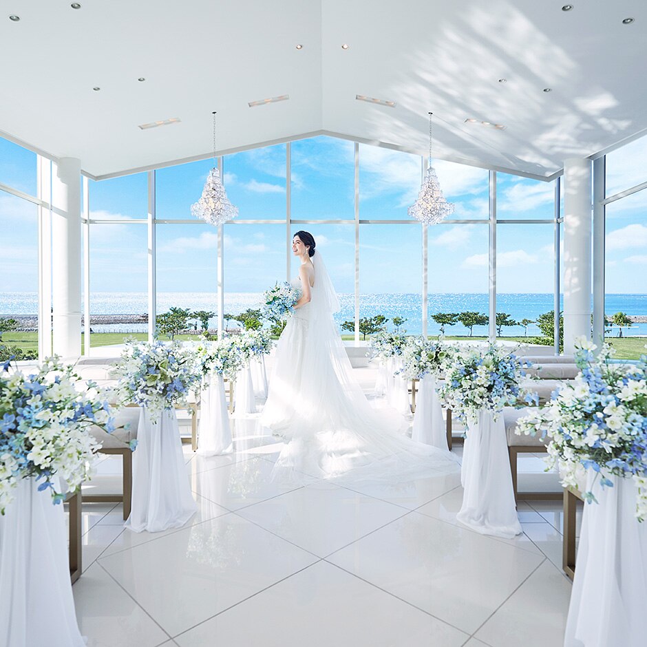 シー　シェル　ブルー　サザンビーチホテル＆リゾート沖縄／小さな結婚式の写真