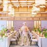 宮前迎賓館　灯明殿：櫛田神社隣、伝統をモダンな感性で表現した格調高い空間で心遣いに包まれた結婚式を