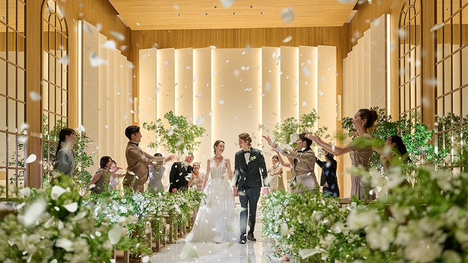 姉妹店での結婚式