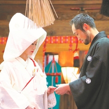 阿智神社の結婚式