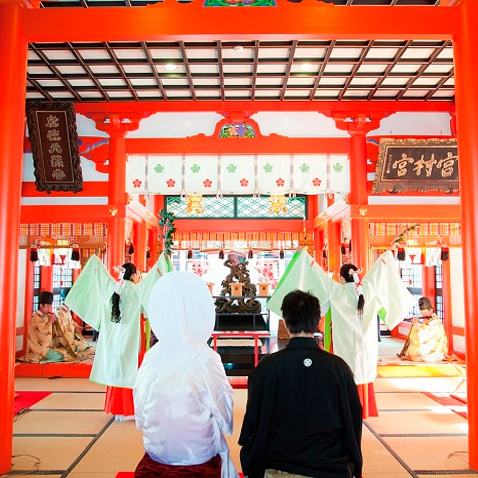 深志神社　梅風閣の写真