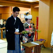 亀山八幡宮の結婚式