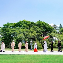 長野縣護國神社の結婚式