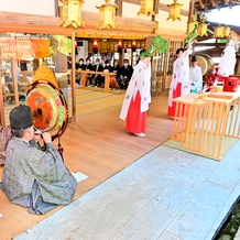 枚岡神社の結婚式