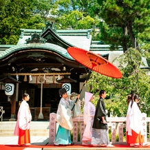 芦屋神社の結婚式