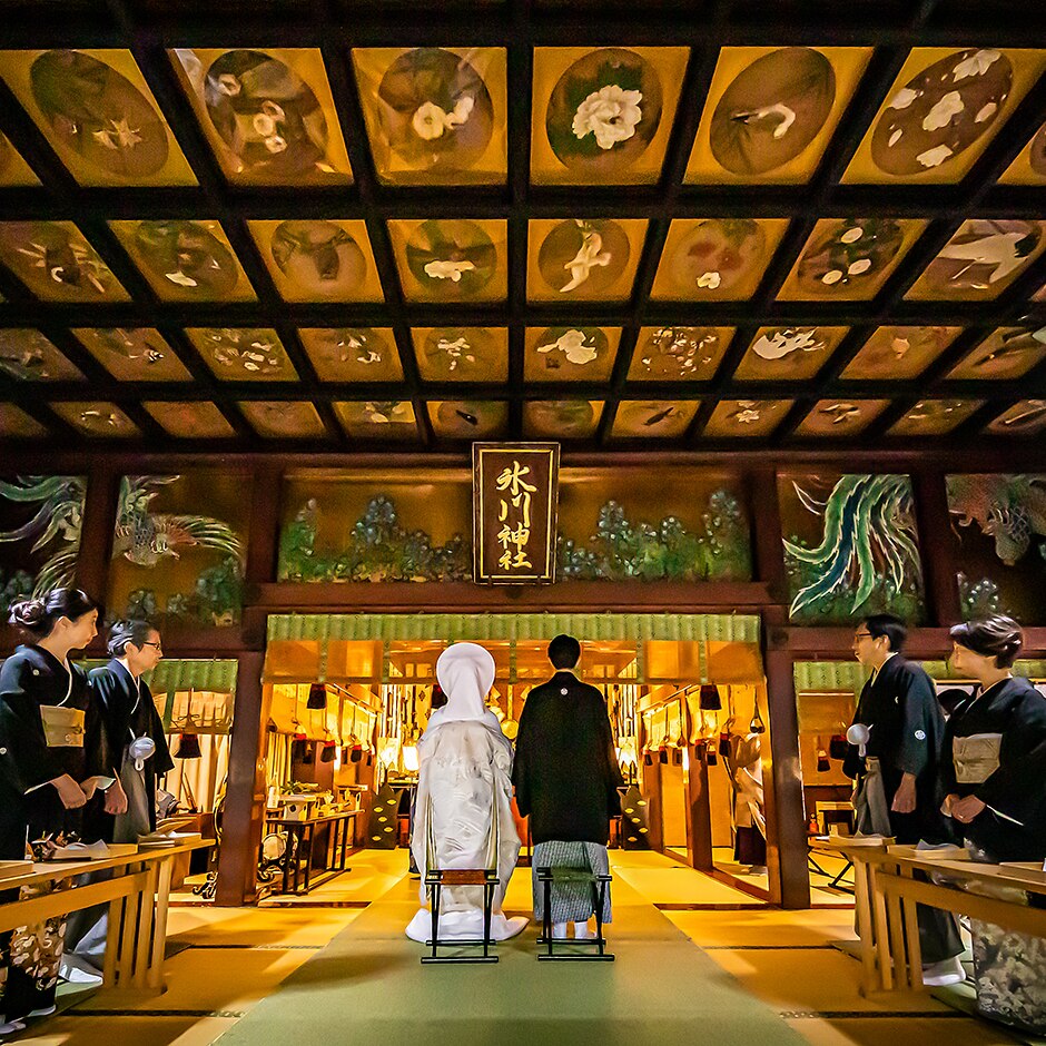 赤坂氷川神社／クチュールナオコ銀座店の写真