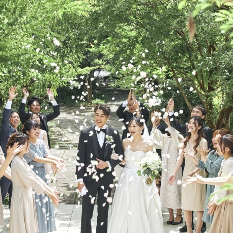 奈良町 あしびの郷:【憧れが叶う*1組貸切W】光と緑で奏でる貸切Wプレ花嫁体験◎