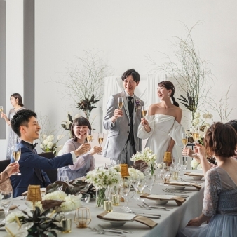 ヴィラルーチェ:【挙式＆会食プラン】5～10名/家族だけの結婚式