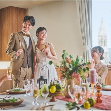 ホテルサンライフガーデン／グランドビクトリア湘南：【2名～OK*家族婚】おもてなし美食×プライベートW