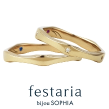 festaria bijou SOPHIA:【 Stella（ステラ）】ふたりだけの星が現れるサイドビューが特長
