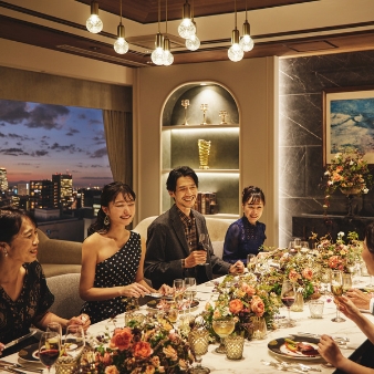 名古屋観光ホテル：＜5大特典付＞眺望×6名～の最上階プライベートパーティ体験