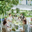結婚式場:直前予約OK【160万優待】緑*光の貸切ガーデン*演出*料理ALL体験