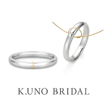 【純糸結び】一本の"純金糸"を結び合う結婚指輪